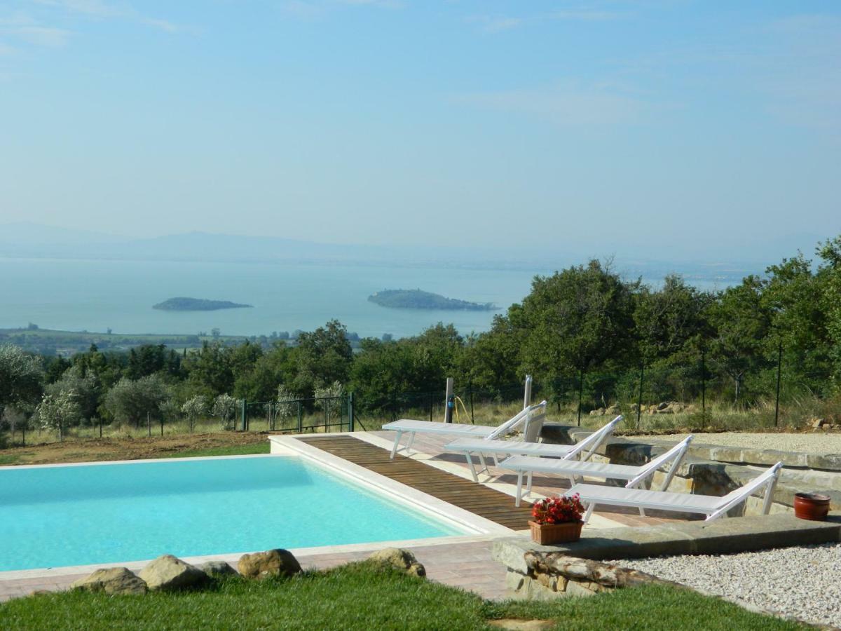 Villa Di Colle In Colle - Country House With Private Pool à Tuoro sul Trasimeno Extérieur photo