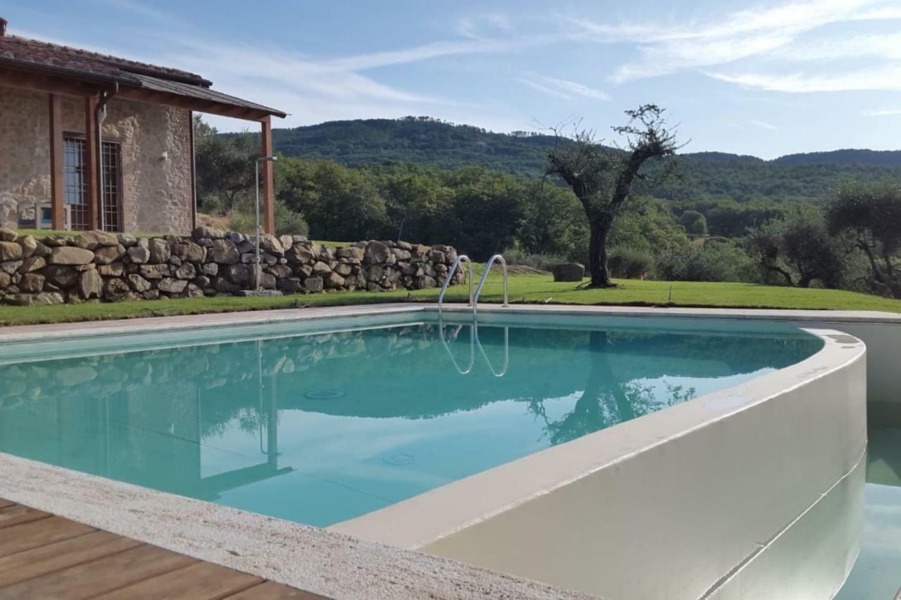 Villa Di Colle In Colle - Country House With Private Pool à Tuoro sul Trasimeno Extérieur photo